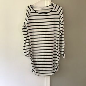 Black and White Stripe Tunic
